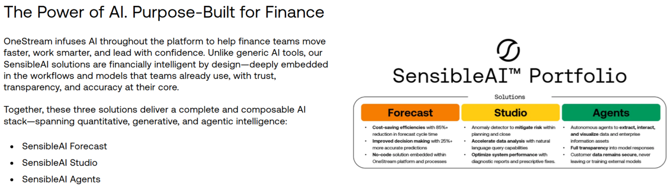 Onestream Sensibleai